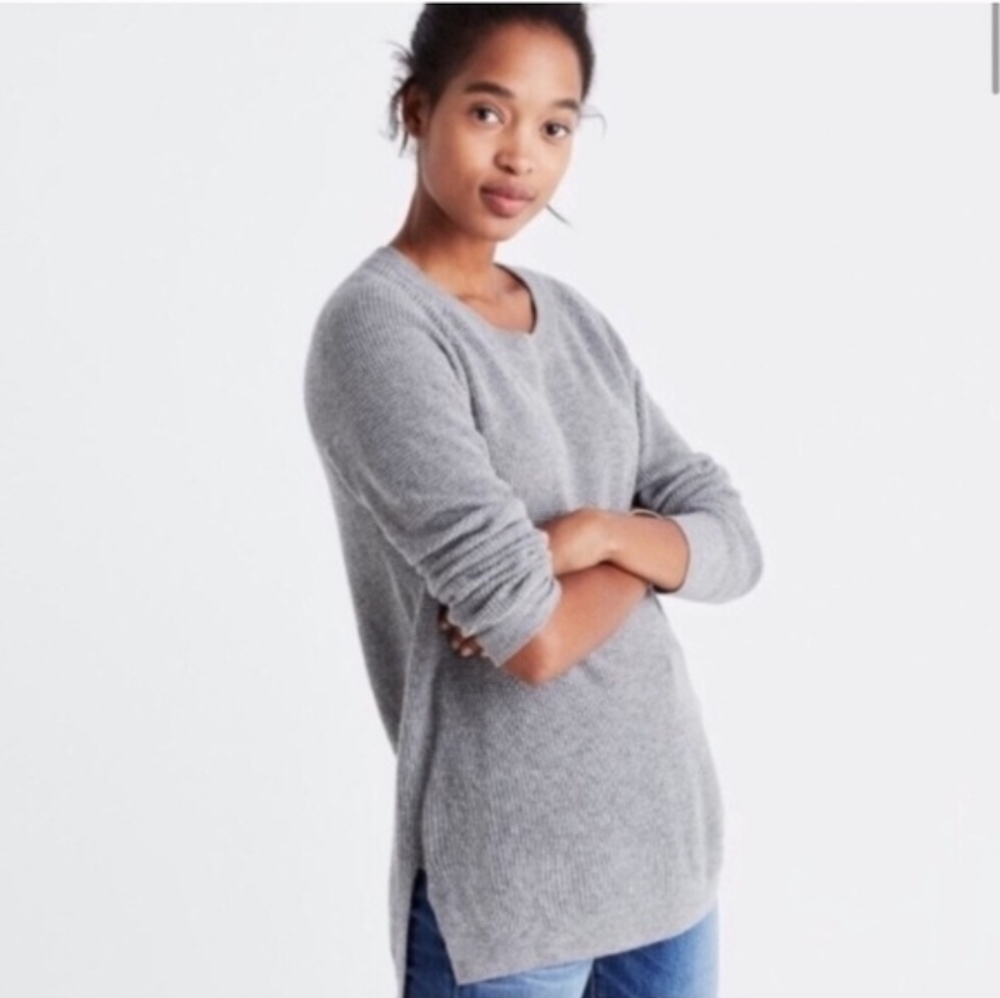 Madewell Wafflestitch Pullover Sweater
